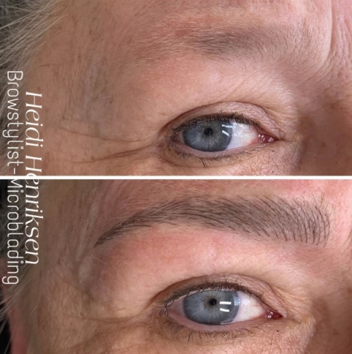 Microblading af bryn i Odense – naturlige og veldefinerede øjenbryn med semi-permanent tatovering